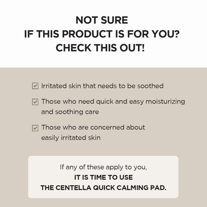 SKIN1004 Madagascar Centella Quick Calming Pad 70ea, 130 ml