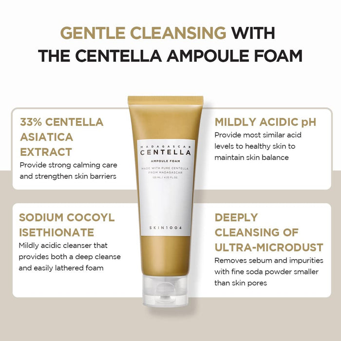 SKIN1004 Madagascar Centella Ampullenschaum 125 ml